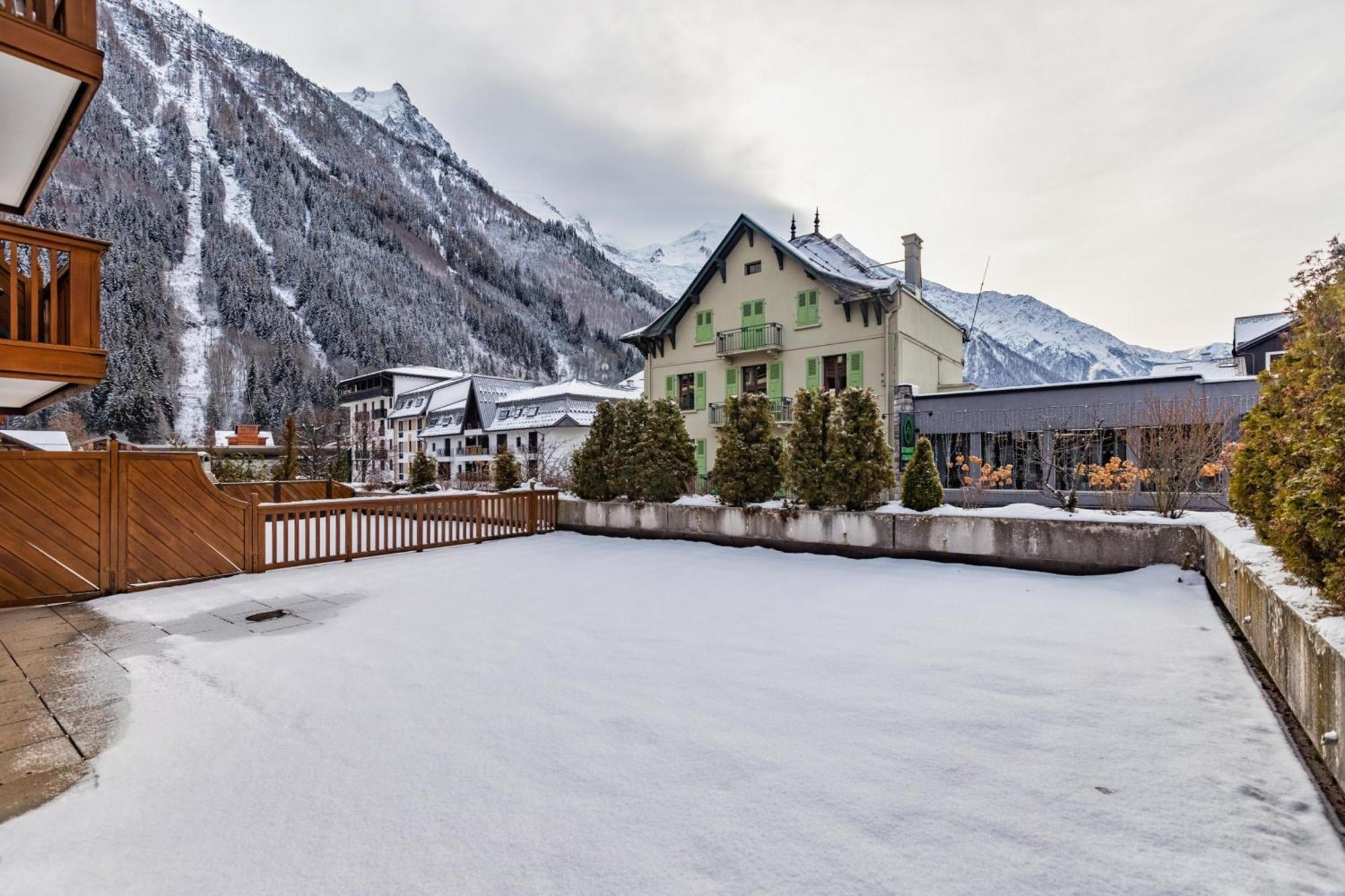 Duplex Aiguille Du Midi Large Terrasse - Happy Rentals شامونكس المظهر الخارجي الصورة